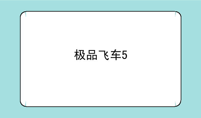 极品飞车5